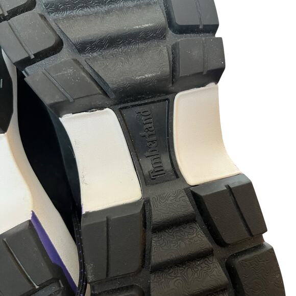 Timberland Euro Swift Low Top Hiking Boot Hiker Trail Shoes Black Purple 9.5 - Picture 10 of 13